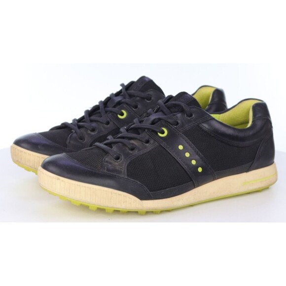 ECCO Men\'s Street Spikeless Golf Shoes Size EU 42 US 8-8.5 Leather Black main image 9